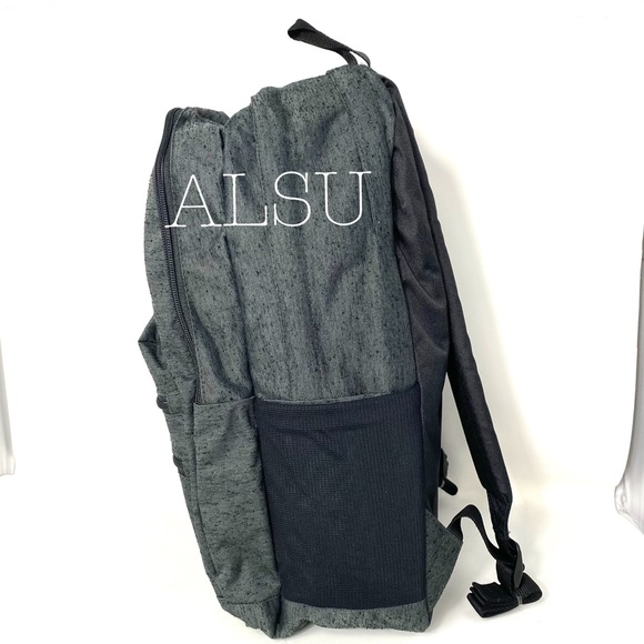 🔥SALE!🔥 VANS SCHOOLING IT Unisex Backpack School Laptop Bag Grey Zip Pockets - Picture 3 of 14